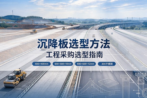 阳曲沉降板选择方法