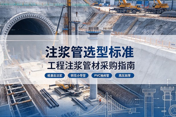 阳曲注浆管选型标准