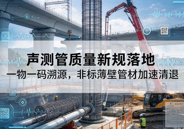 阳曲声测管质量新规落地，一物一码溯源，非标薄壁管材加速清退