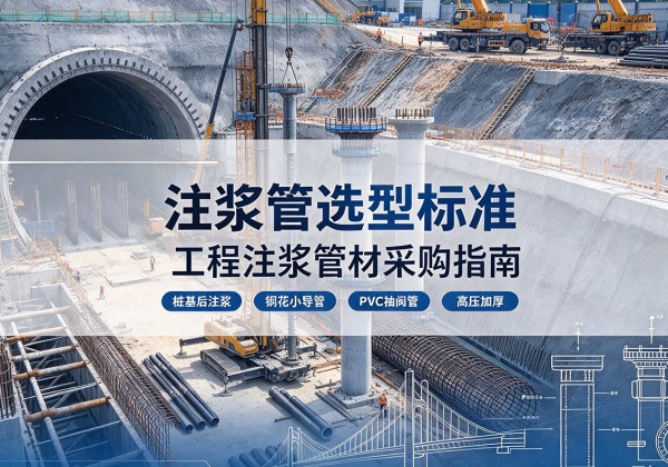 阳曲注浆管选型标准